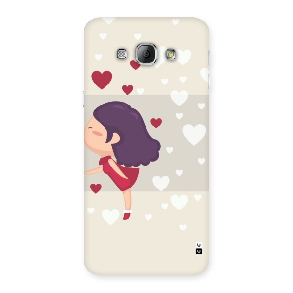 Girl in Love Back Case for Galaxy A8