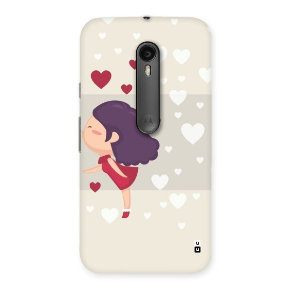 Girl in Love Back Case for Moto G3