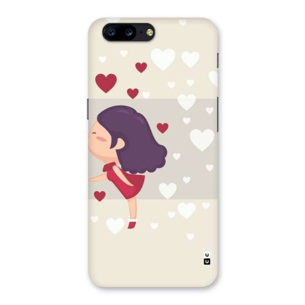 Girl in Love Back Case for OnePlus 5