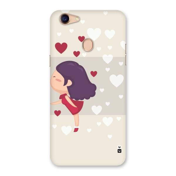 Girl in Love Back Case for Oppo F5