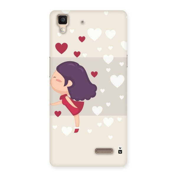 Girl in Love Back Case for Oppo R7