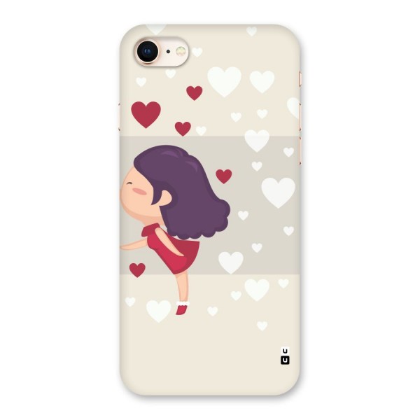 Girl in Love Back Case for iPhone 8