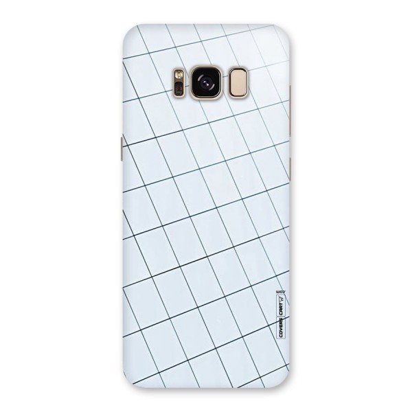 Glass Square Wall Back Case for Galaxy S8