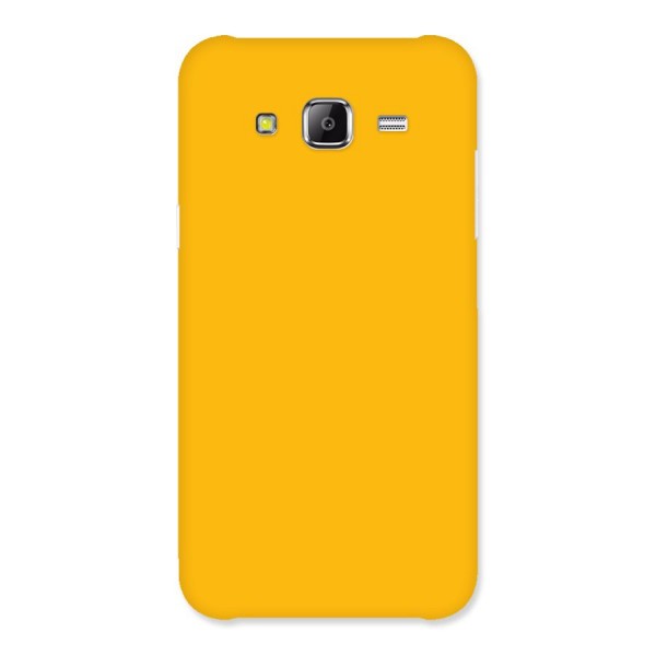 Gold Yellow Back Case for Samsung Galaxy J5