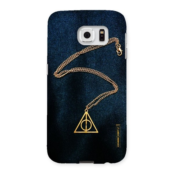 Golden Chain Back Case for Samsung Galaxy S6