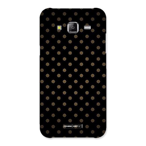 Golden Flowers Back Case for Samsung Galaxy J5