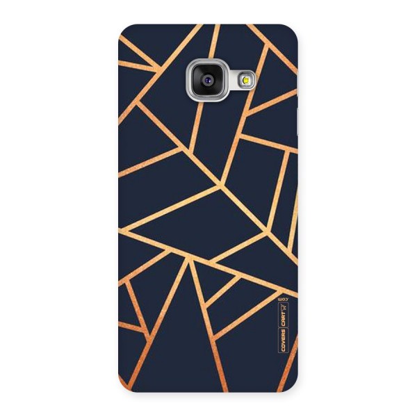 Golden Pattern Back Case for Galaxy A3 2016