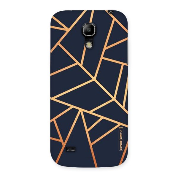 Golden Pattern Back Case for Galaxy S4 Mini