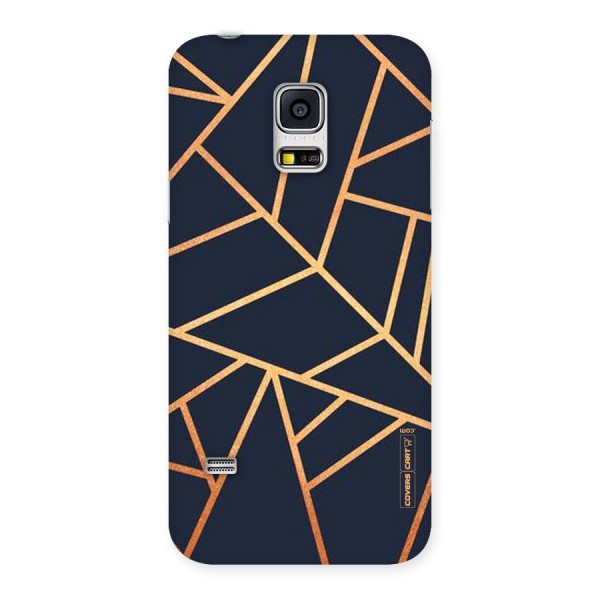 Golden Pattern Back Case for Galaxy S5 Mini