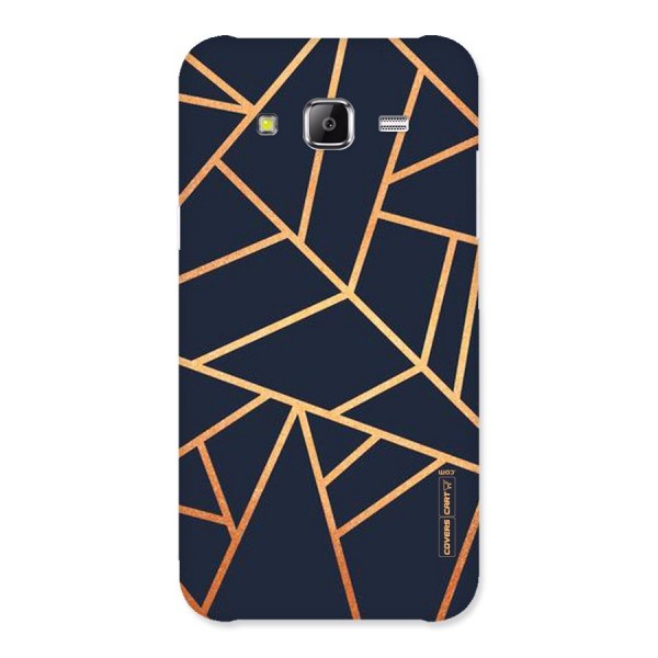 Golden Pattern Back Case for Samsung Galaxy J5