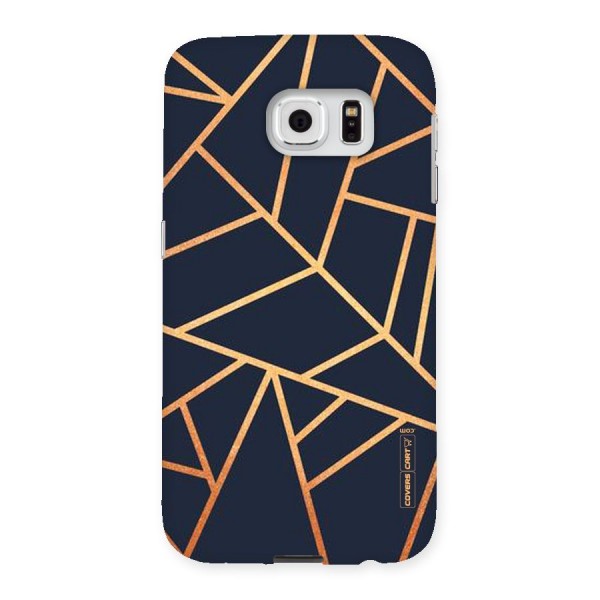 Golden Pattern Back Case for Samsung Galaxy S6