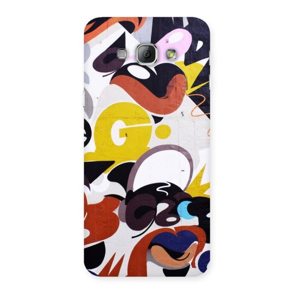 Graffiti Wall Back Case for Galaxy A8