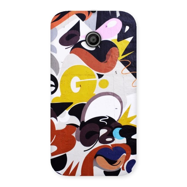 Graffiti Wall Back Case for Moto E