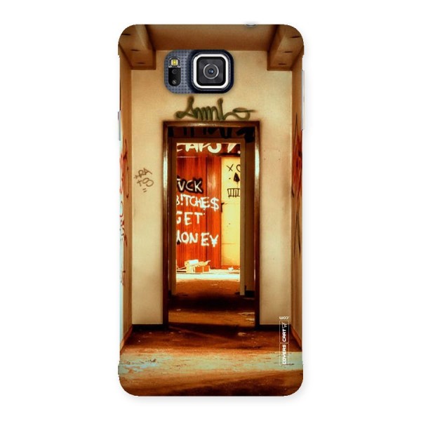 Grafitty Door Back Case for Galaxy Alpha