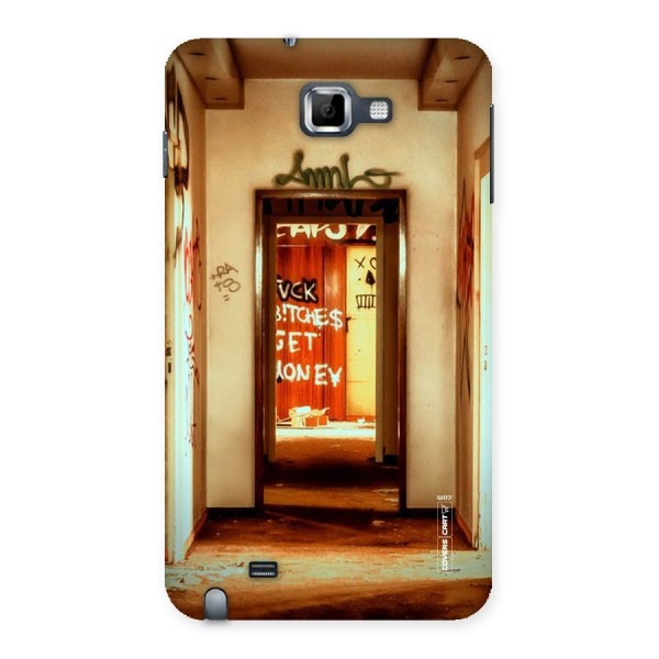 Grafitty Door Back Case for Galaxy Note