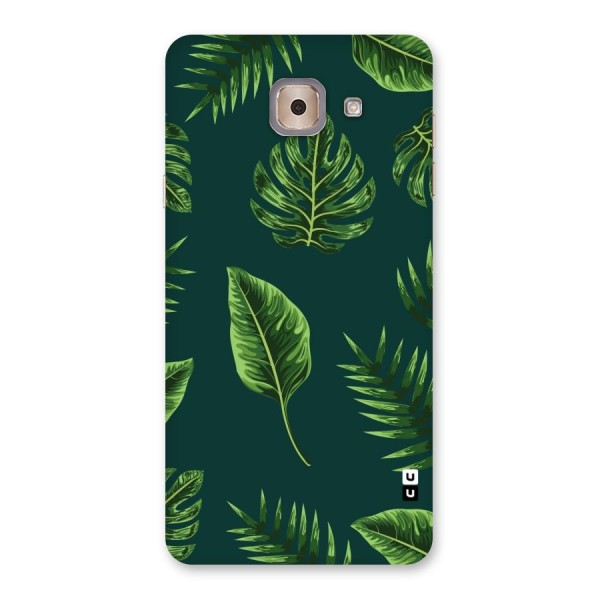 Green Leafs Back Case for Galaxy J7 Max