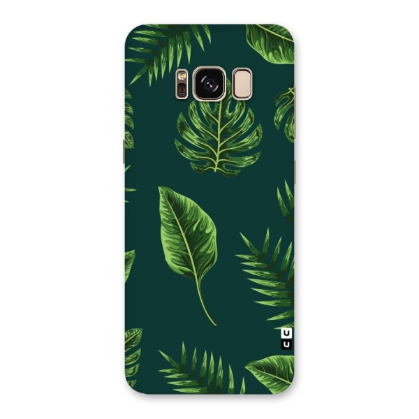 Green Leafs Back Case for Galaxy S8