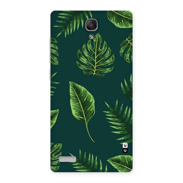 Green Leafs Back Case for Redmi Note