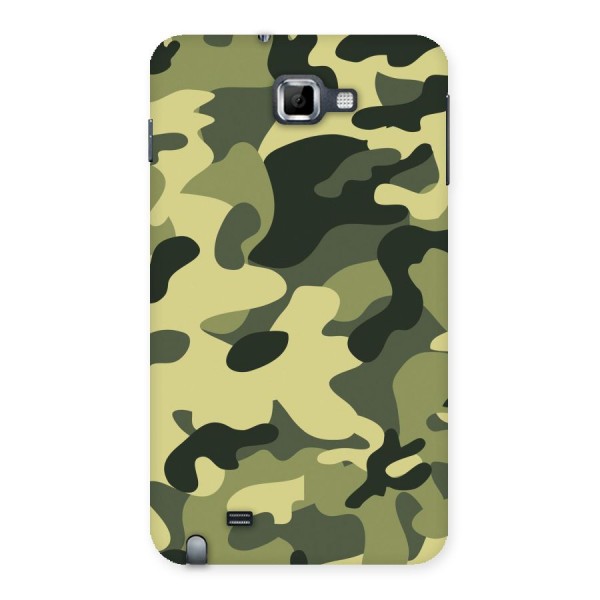 Green Military Pattern Back Case for Galaxy Note