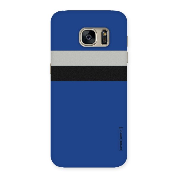 Grey Black Strips Back Case for Galaxy S7