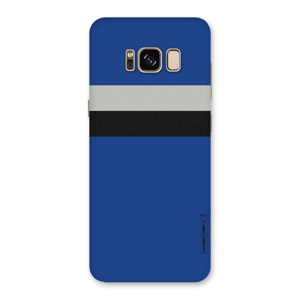 Grey Black Strips Back Case for Galaxy S8