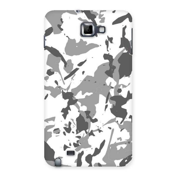 Grey Camouflage Army Back Case for Galaxy Note