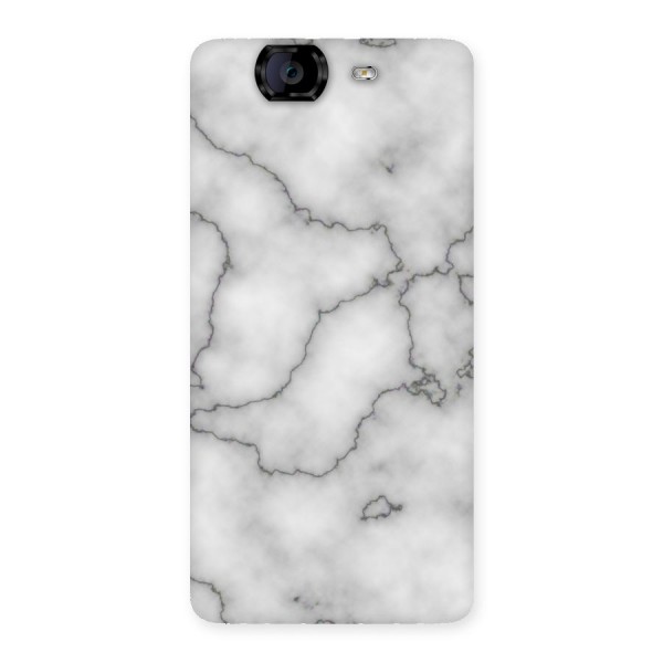 Grey Marble Back Case for Canvas Knight A350