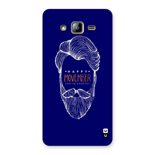 Happy Movember Blue Back Case for Galaxy On5