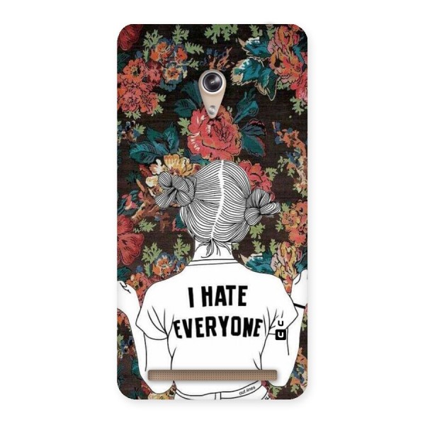 Hate Everyone Back Case for Zenfone 6