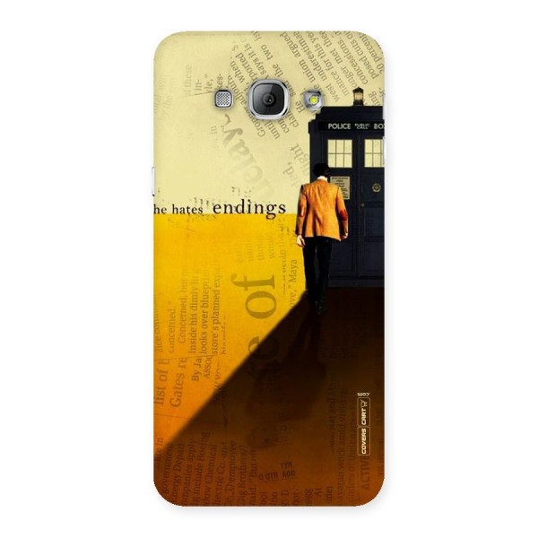 Hates Endings Back Case for Galaxy A8