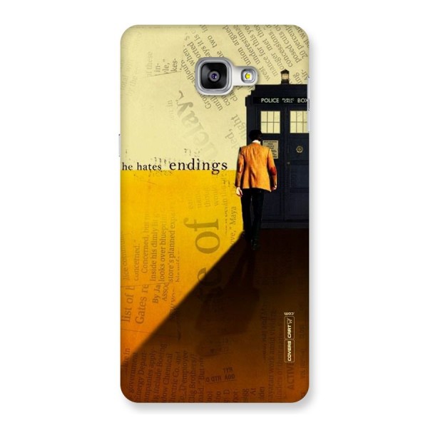 Hates Endings Back Case for Galaxy A9