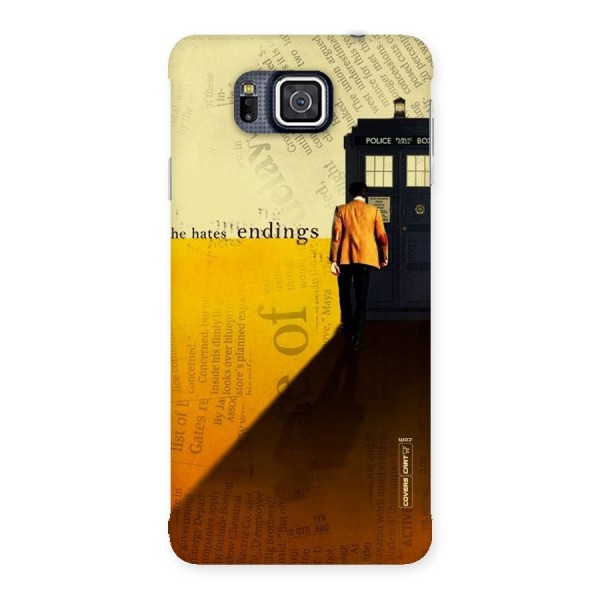 Hates Endings Back Case for Galaxy Alpha