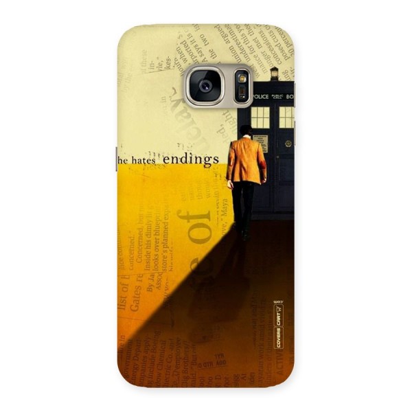 Hates Endings Back Case for Galaxy S7