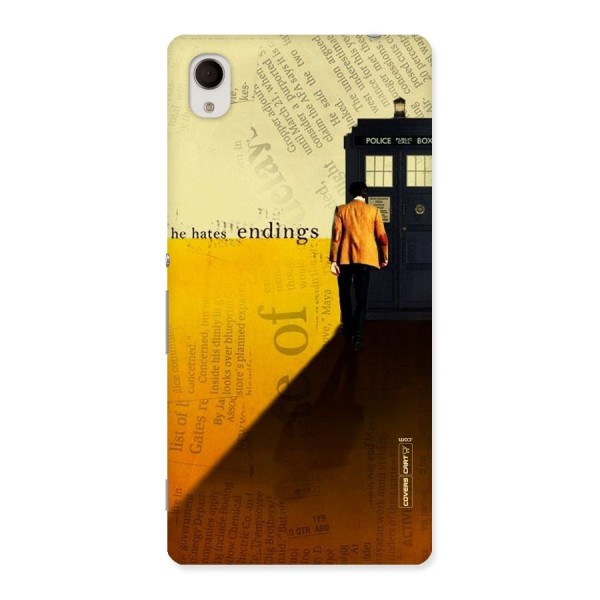 Hates Endings Back Case for Sony Xperia M4