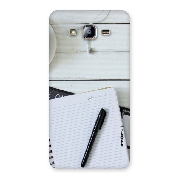 Headphones Notes Back Case for Galaxy On5