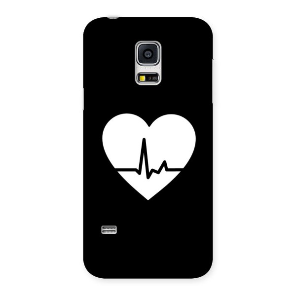 Heart Beat Back Case for Galaxy S5 Mini