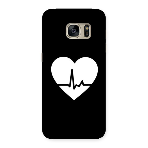 Heart Beat Back Case for Galaxy S7