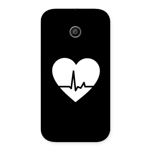 Heart Beat Back Case for Moto E