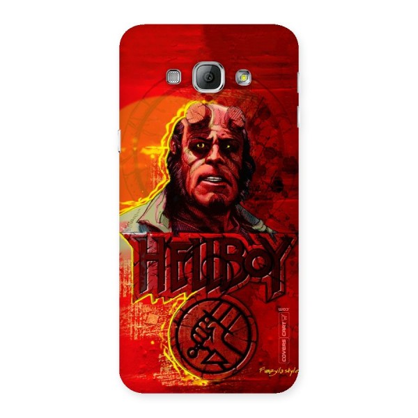 Hellboy Artwork Back Case for Galaxy A8