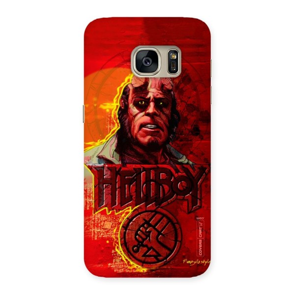 Hellboy Artwork Back Case for Galaxy S7