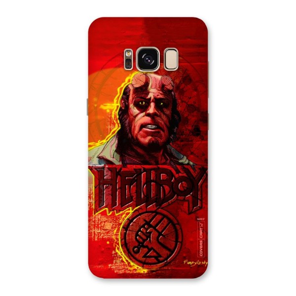 Hellboy Artwork Back Case for Galaxy S8