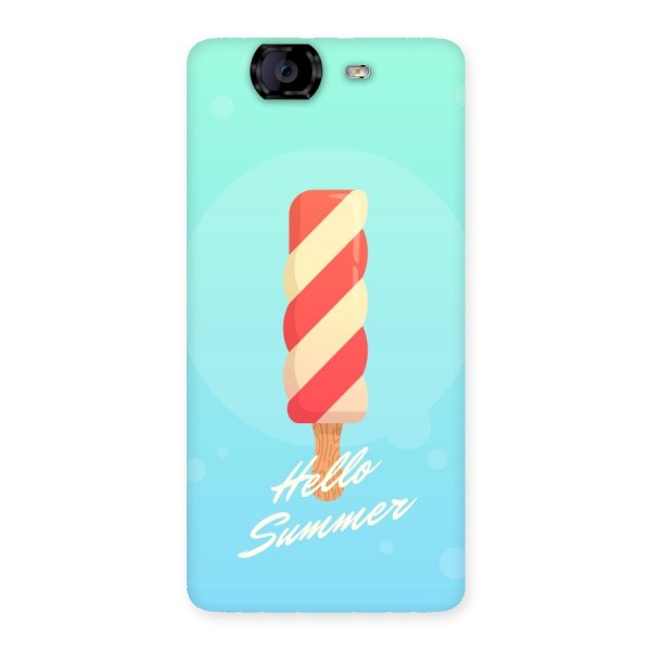 Hello Summer Back Case for Canvas Knight A350