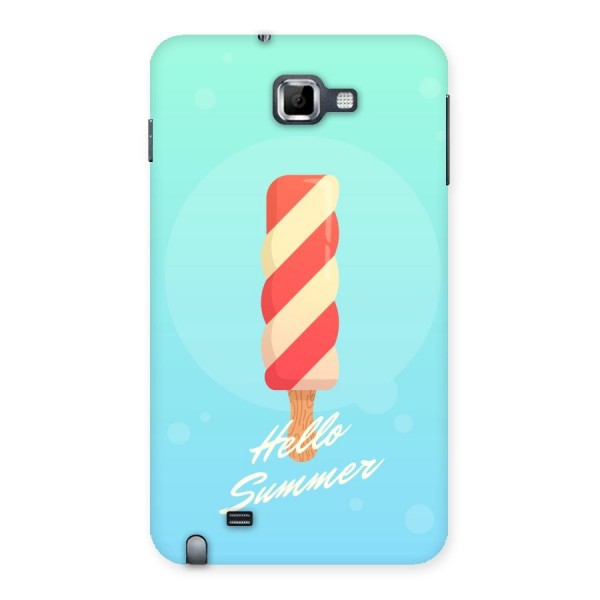 Hello Summer Back Case for Galaxy Note