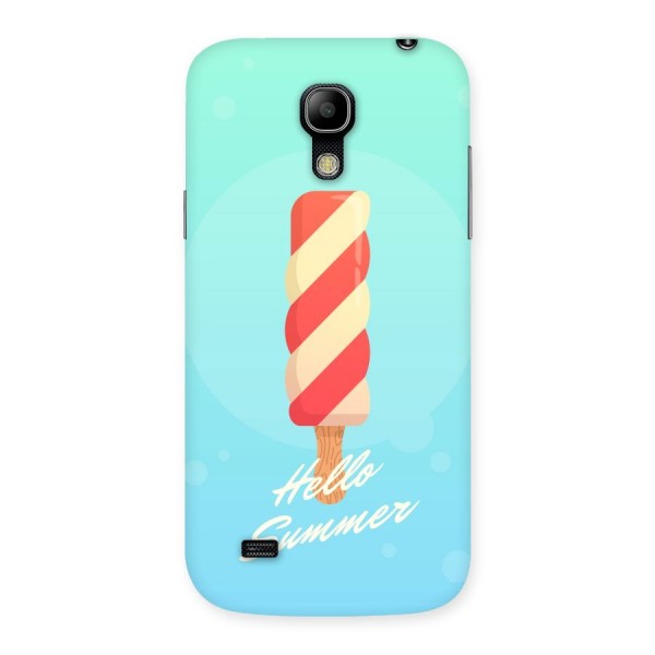 Hello Summer Back Case for Galaxy S4 Mini