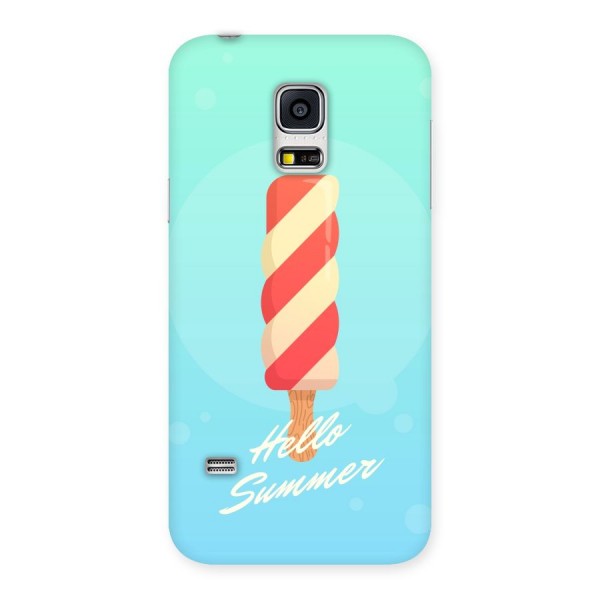 Hello Summer Back Case for Galaxy S5 Mini