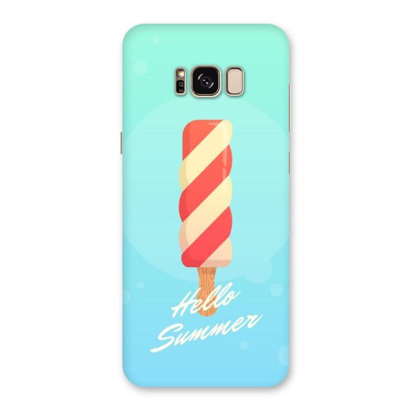 Hello Summer Back Case for Galaxy S8 Plus