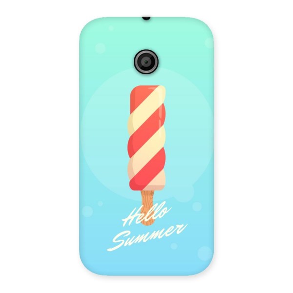 Hello Summer Back Case for Moto E