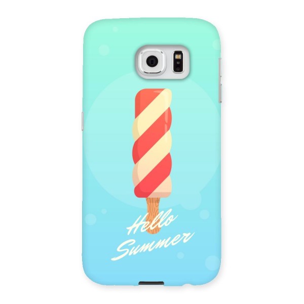 Hello Summer Back Case for Samsung Galaxy S6