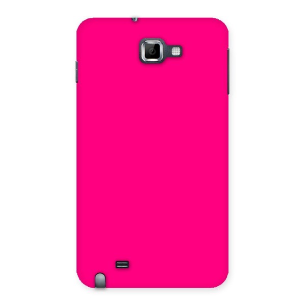 Hot Pink Back Case for Galaxy Note