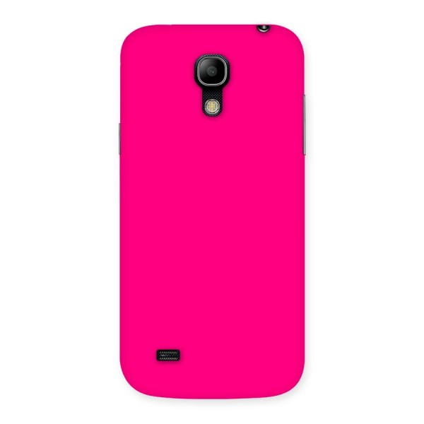 Hot Pink Back Case for Galaxy S4 Mini